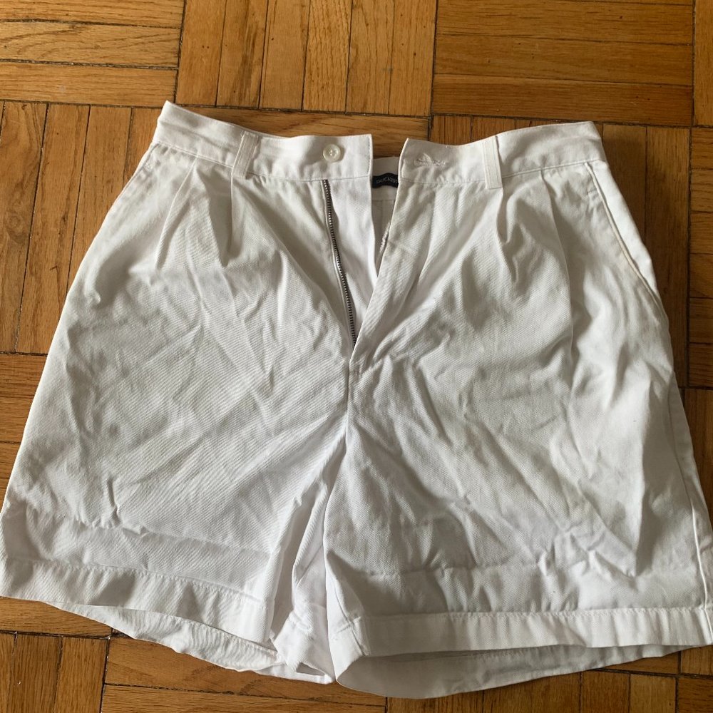 vintage 90s dockers high rise khaki shorts
